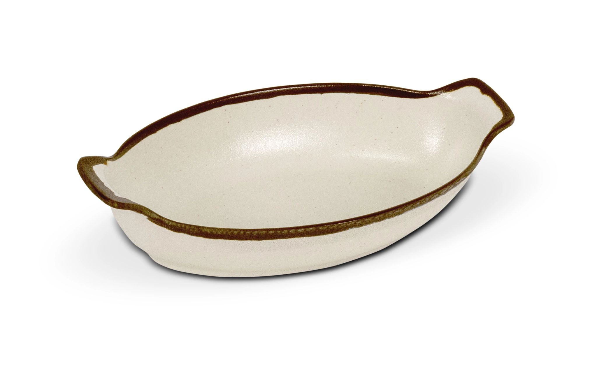 Travessa de melamina oval Halo – 12 unidades