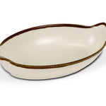 Travessa de melamina oval Halo – 12 unidades