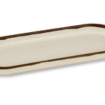 Travessa de melamina oval Halo, 26 cm