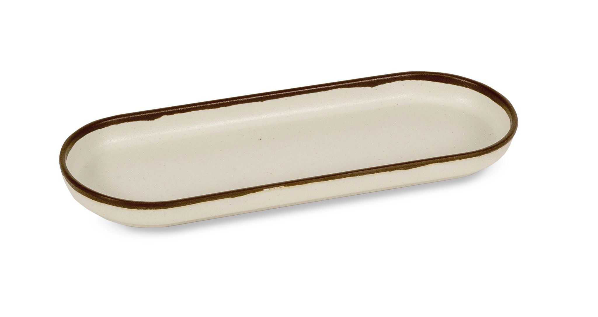 Travessa de melamina oval Halo, 26 cm