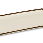 Travessa de melamina retangular Halo, 21,5 cm