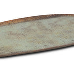 Travessa de melamina oval Linen, 32 cm