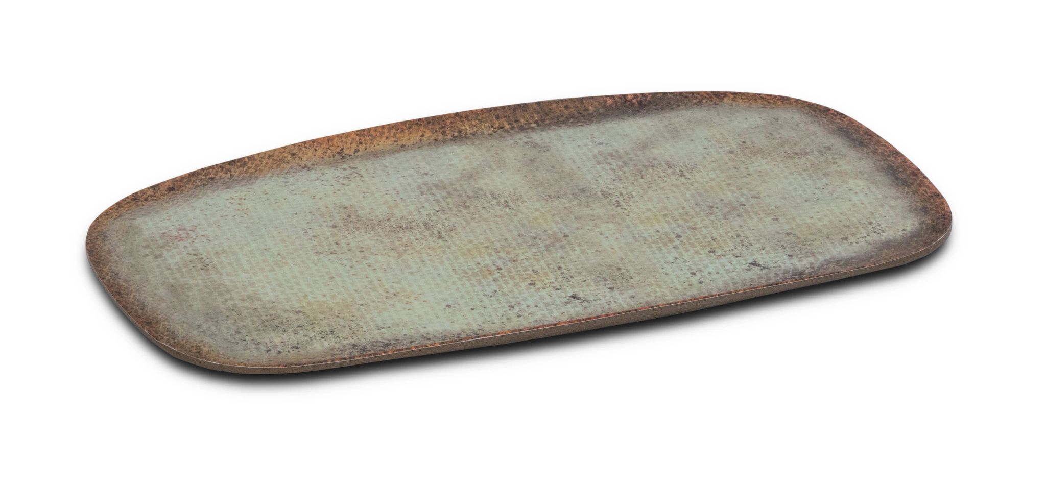 Travessa de melamina oval Linen, 32 cm
