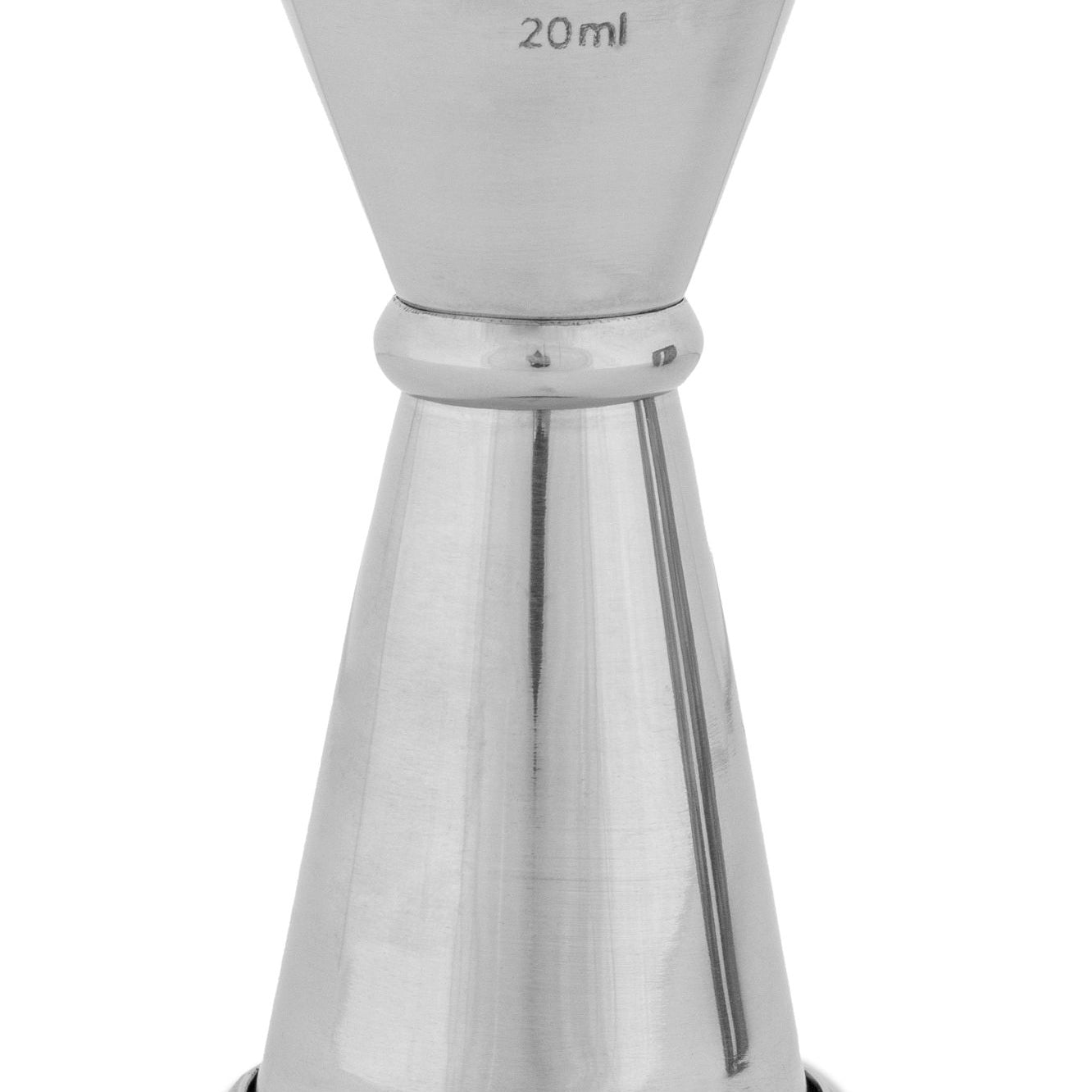 Jigger doseador de bar, cobre envelhecido
