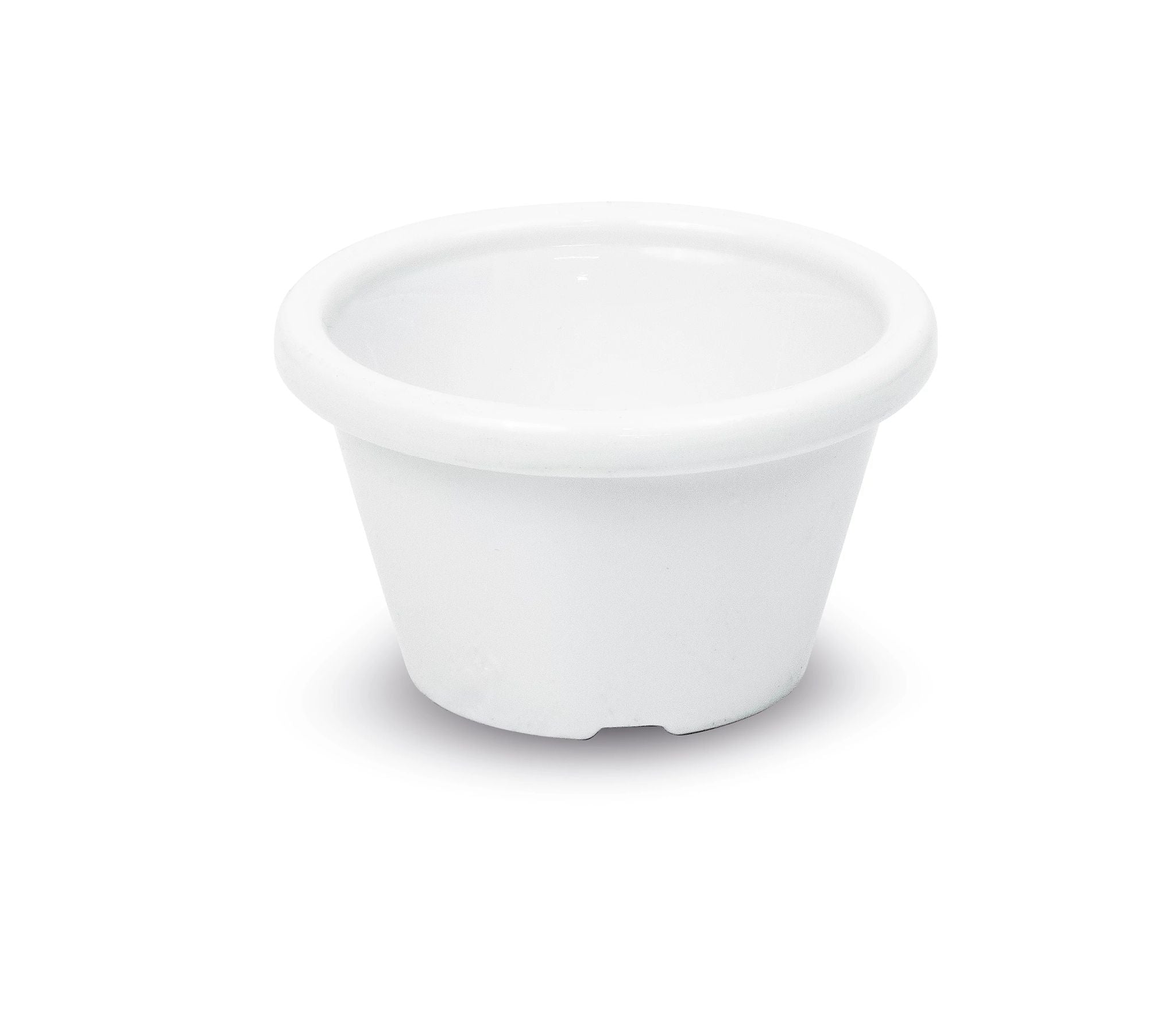 Ramequim de PET branco, 45 ml – 12 unidades