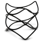 Suporte de buffet, preto, 20 cm