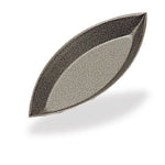 Molde liso em forma de barco, aço, 80 x 33 x 12 mm