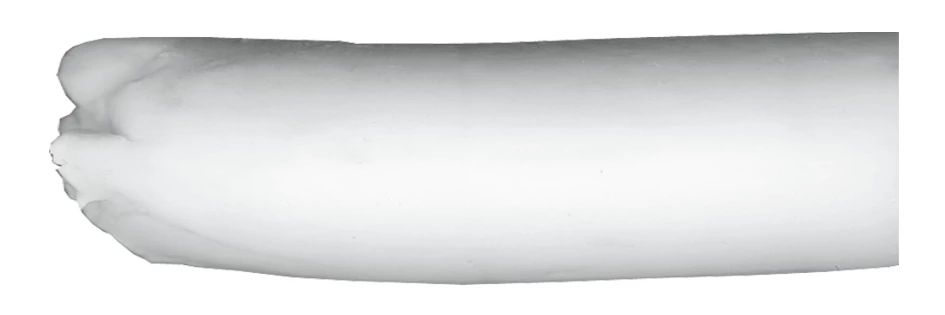 Bico redondo em aço inoxidável, Ø 14 mm