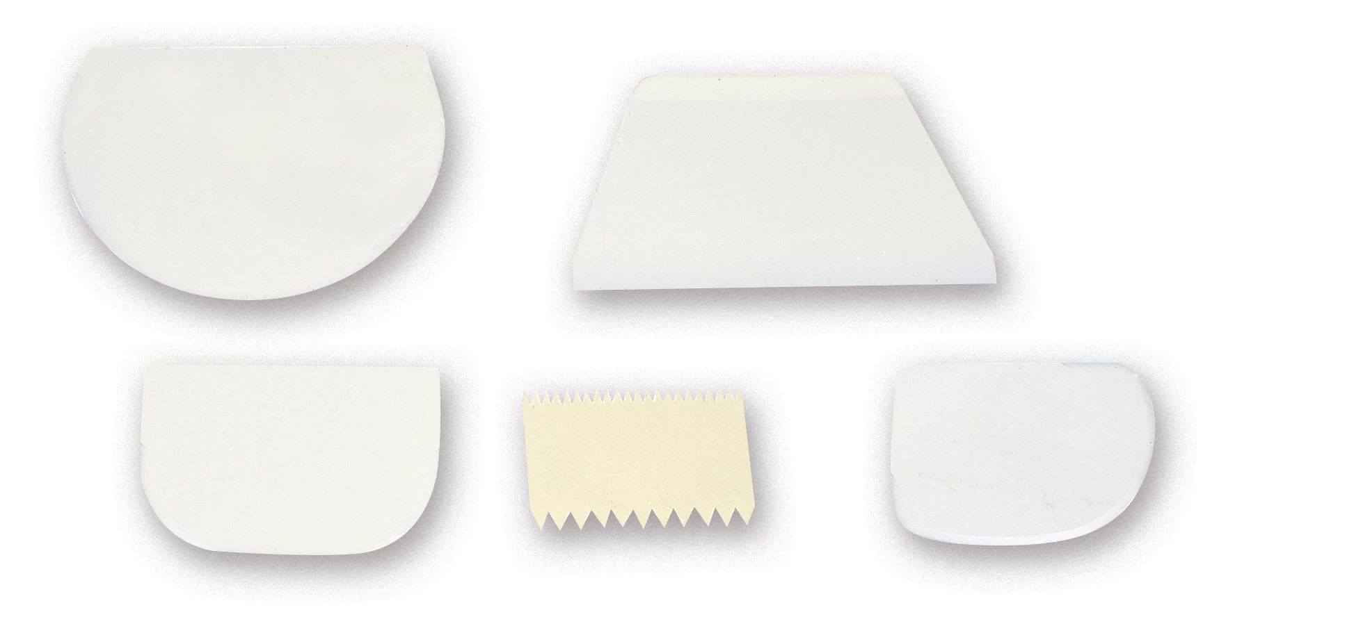 Raspador de polipropileno, 128 x 90 mm