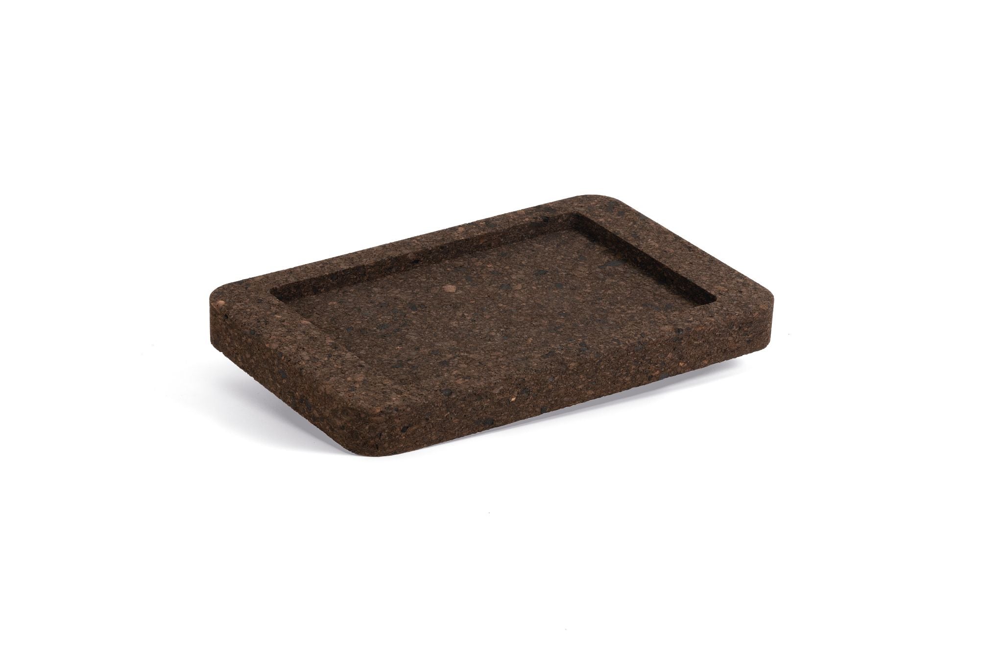 Base de cortiça compacta, 40 x 23 cm, castanha