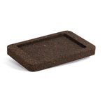 Base de cortiça compacta, 40 x 23 cm, castanha