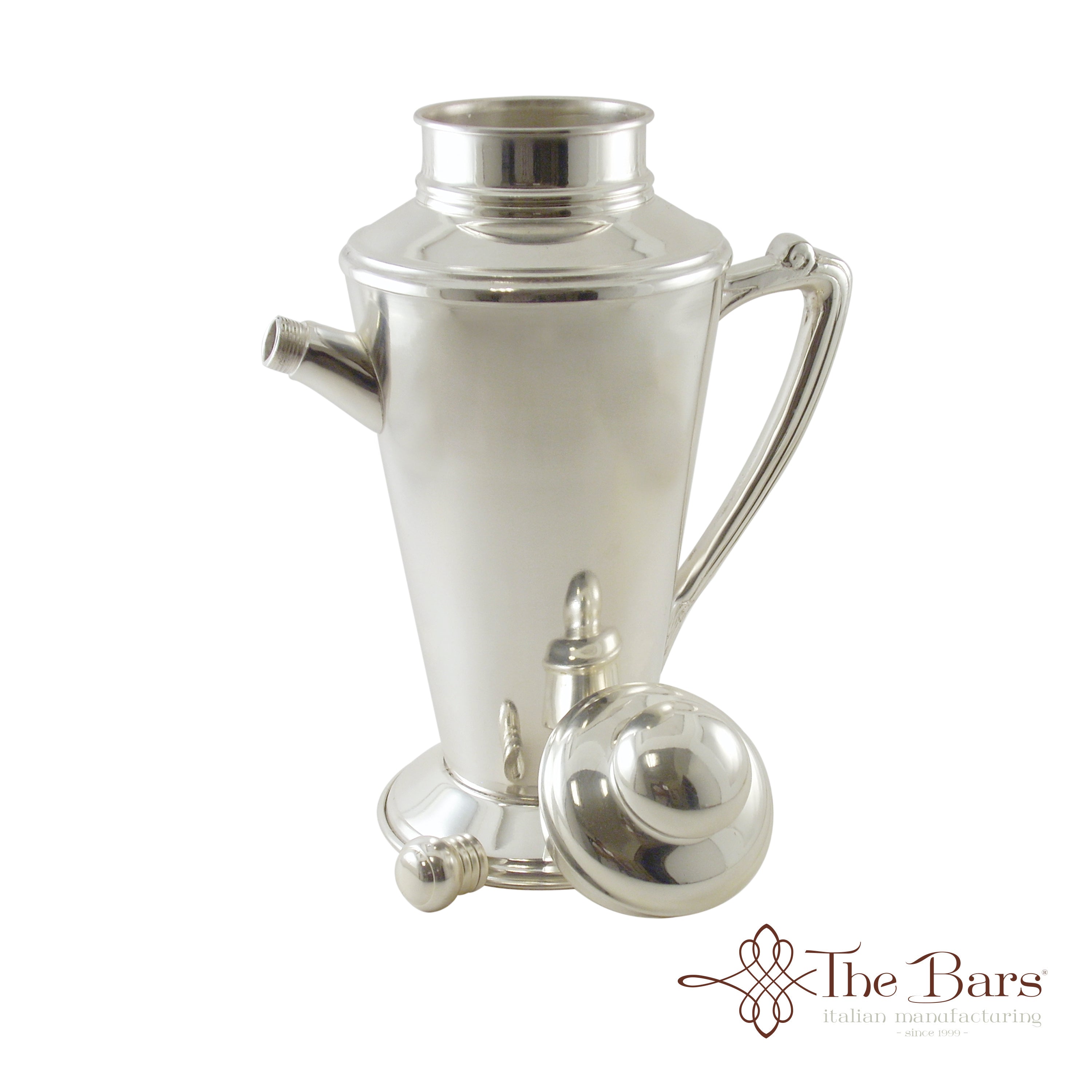 Shaker vitoriano vintage prateado
