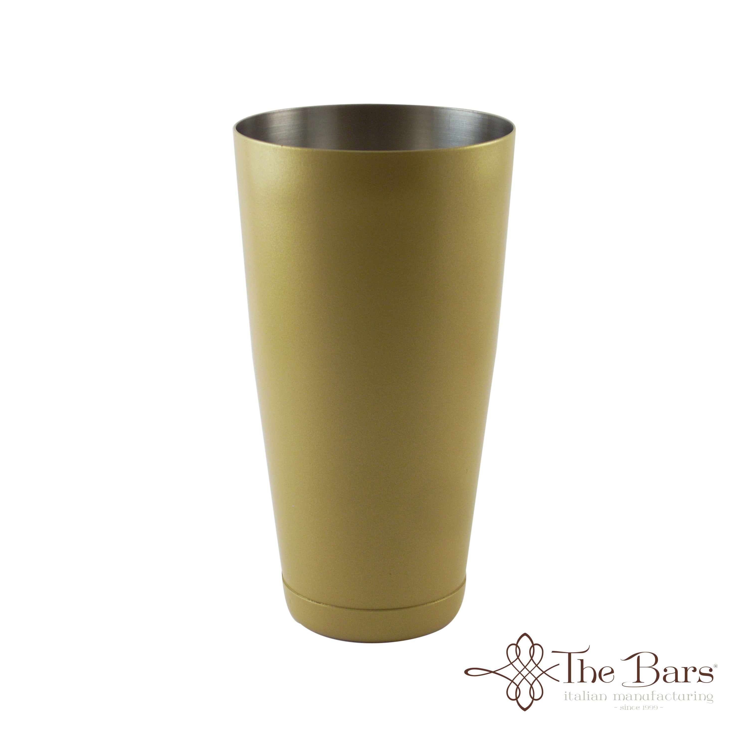 Shaker boston com base pesada champanhe mate