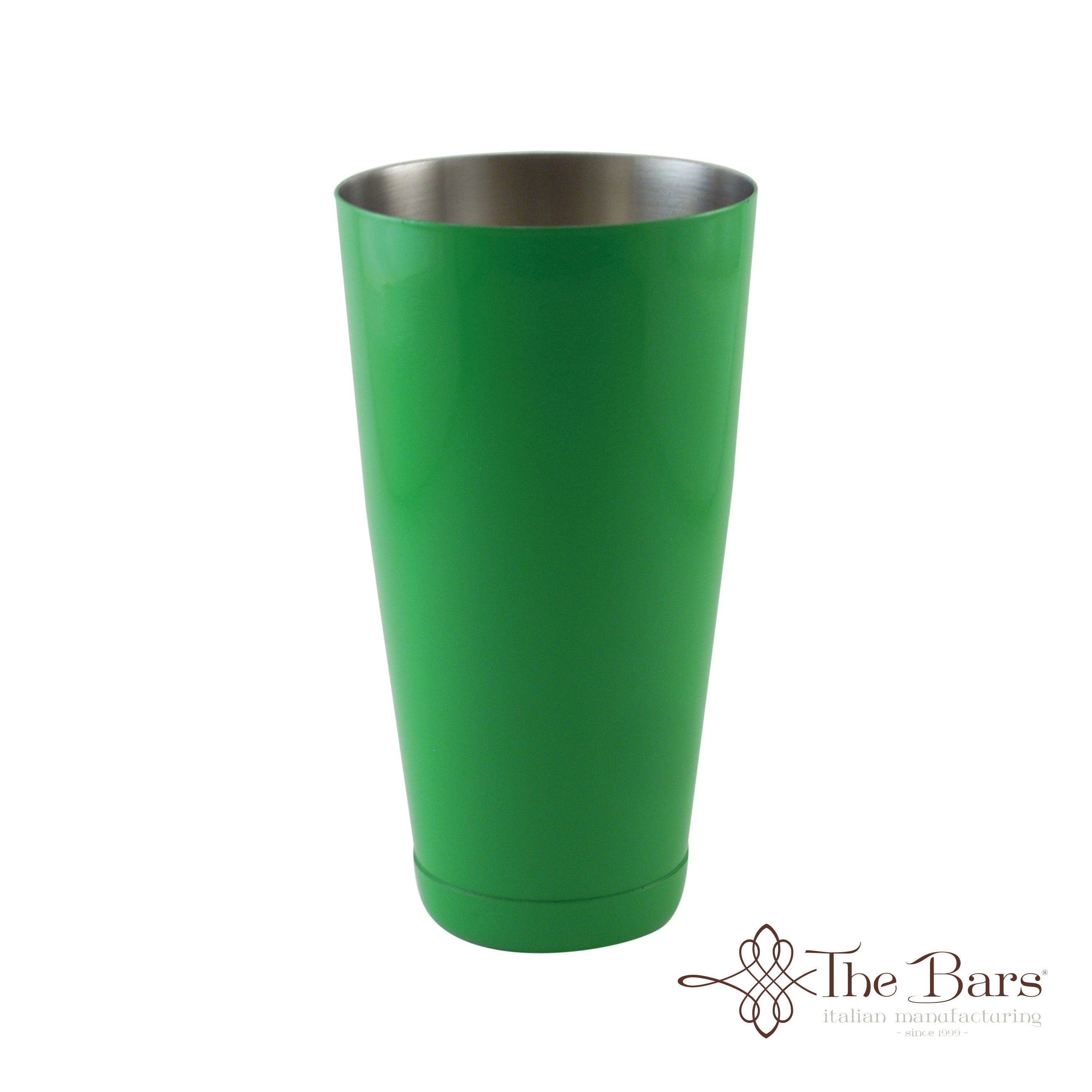 Shaker boston com base pesada verde mate