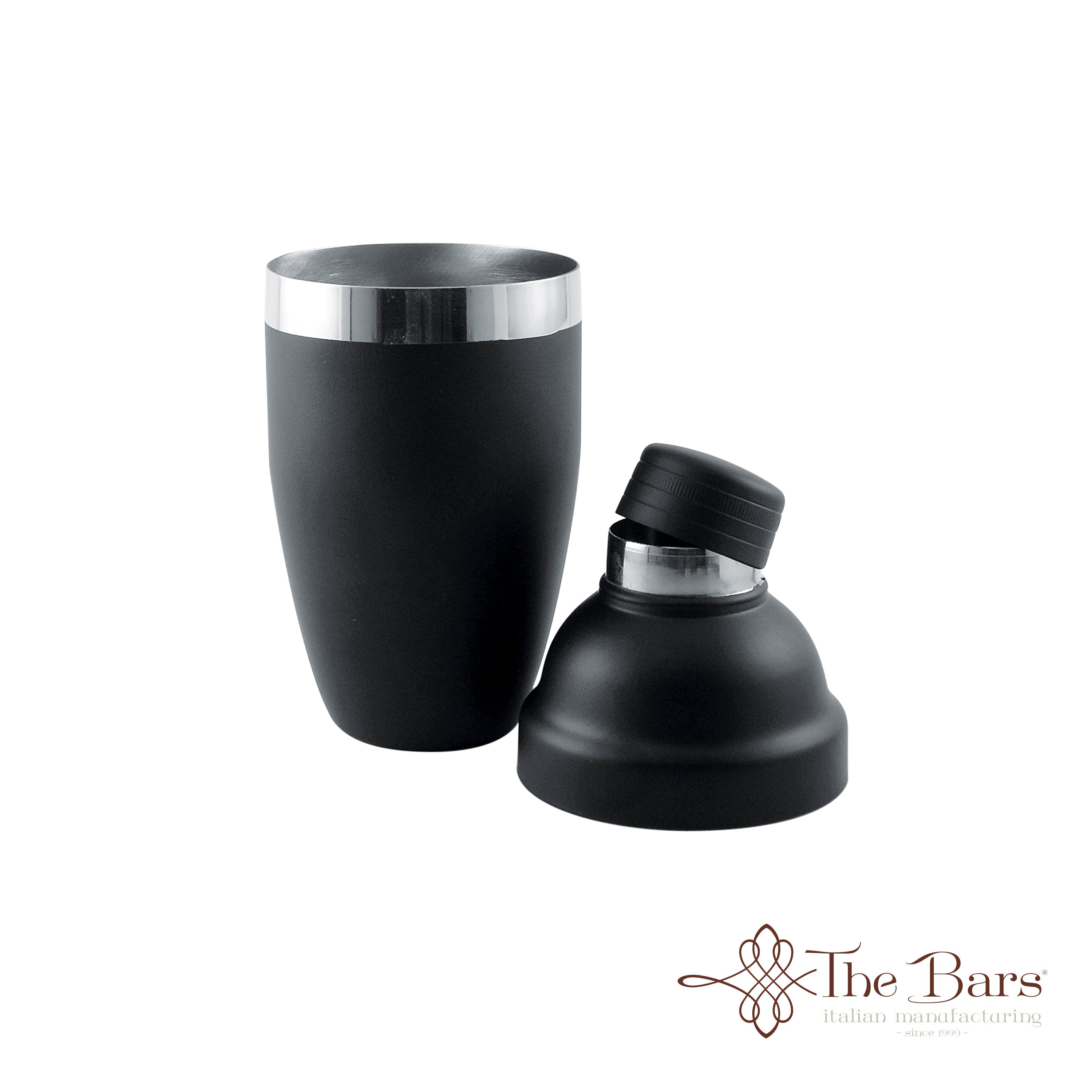 Shaker cobbler preto 500 ml