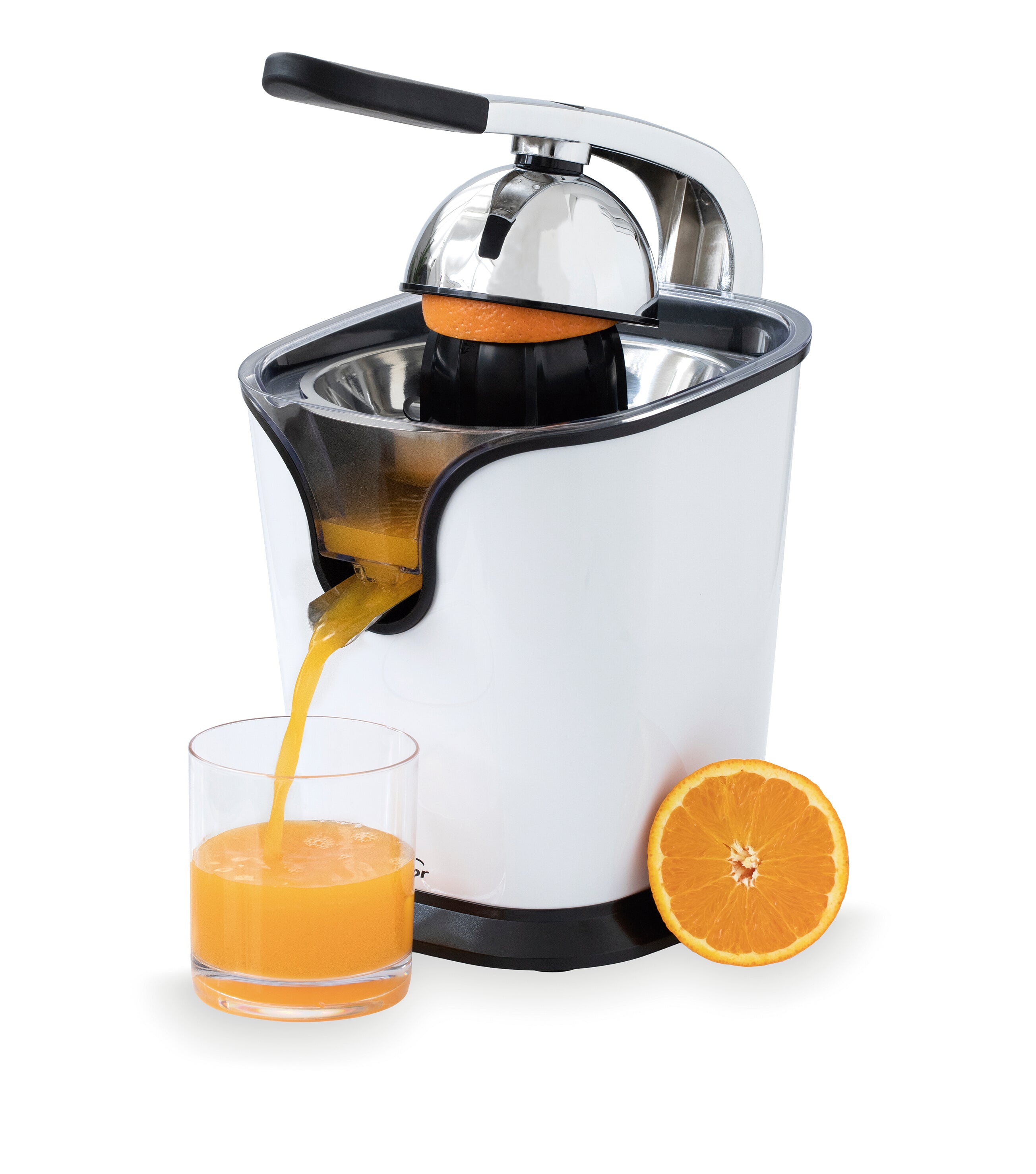 Extrator de suco com alavanca Vitally White