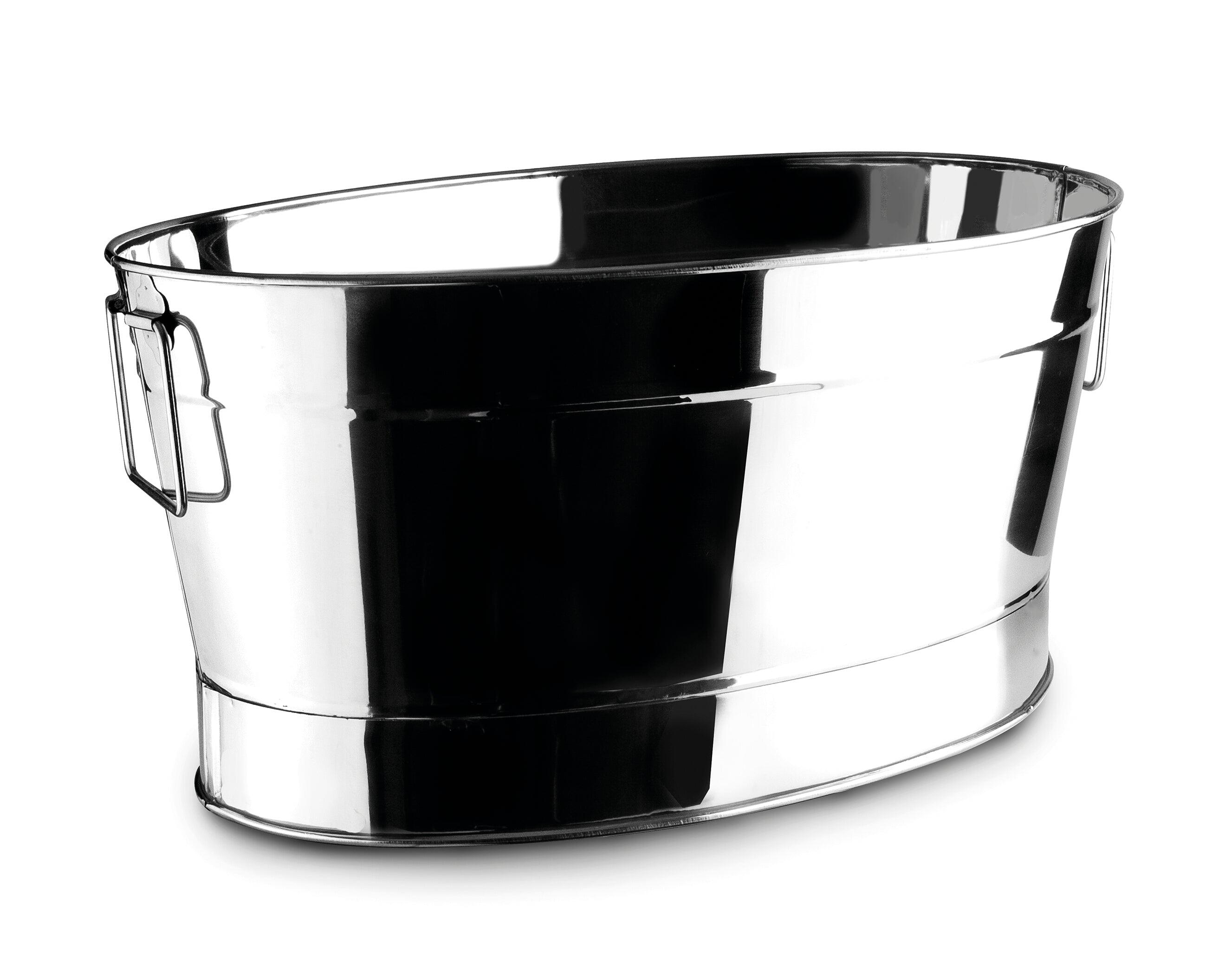 Alguidar inox liso 53 x 38 x 25 cm