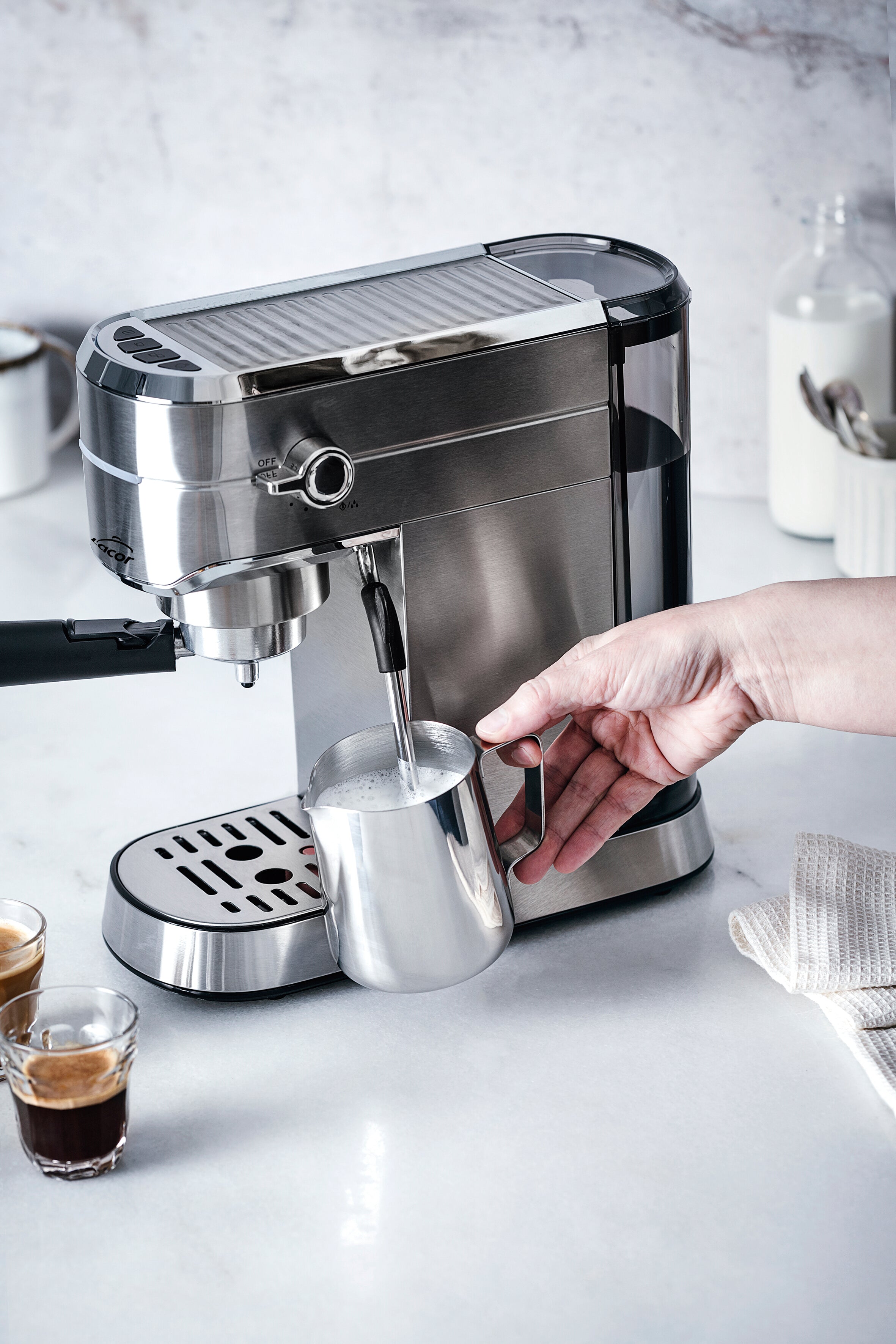 Máquina de café expresso de 1450 W