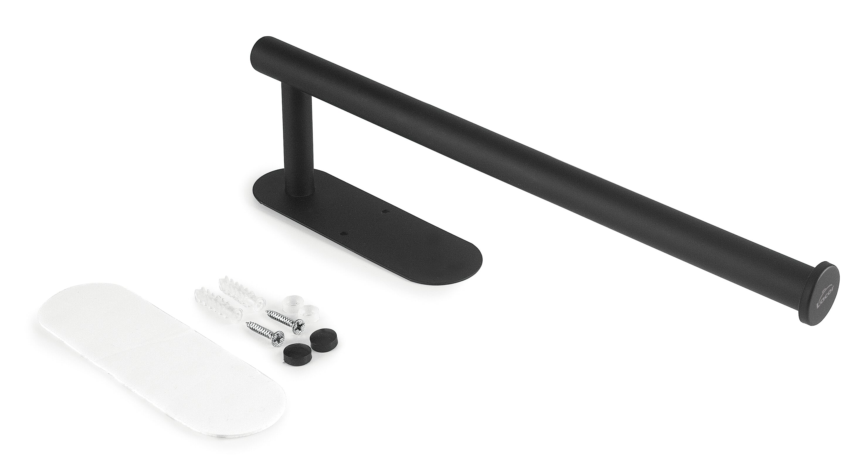 SUPORTE PARA PAPEL TOALHA PRETO