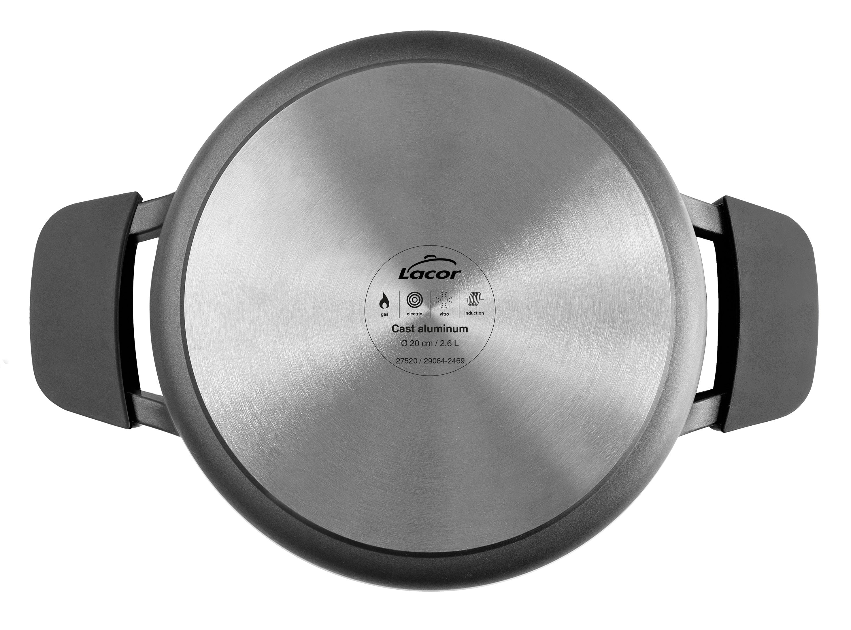 Caçarola de alumínio fundido D.20 Titanium Pro