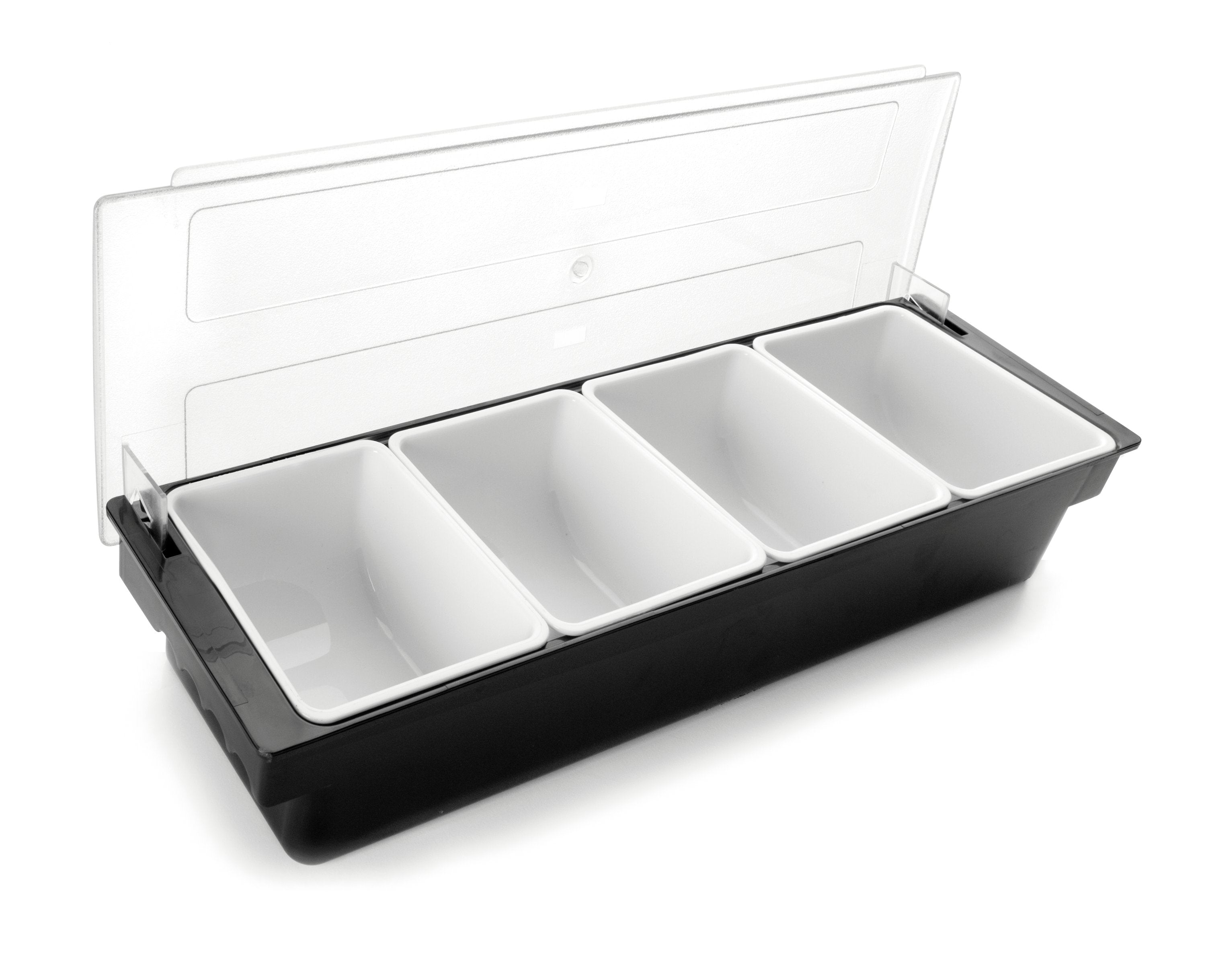 Recipiente para condimentos 4 compartimentos 750 ml