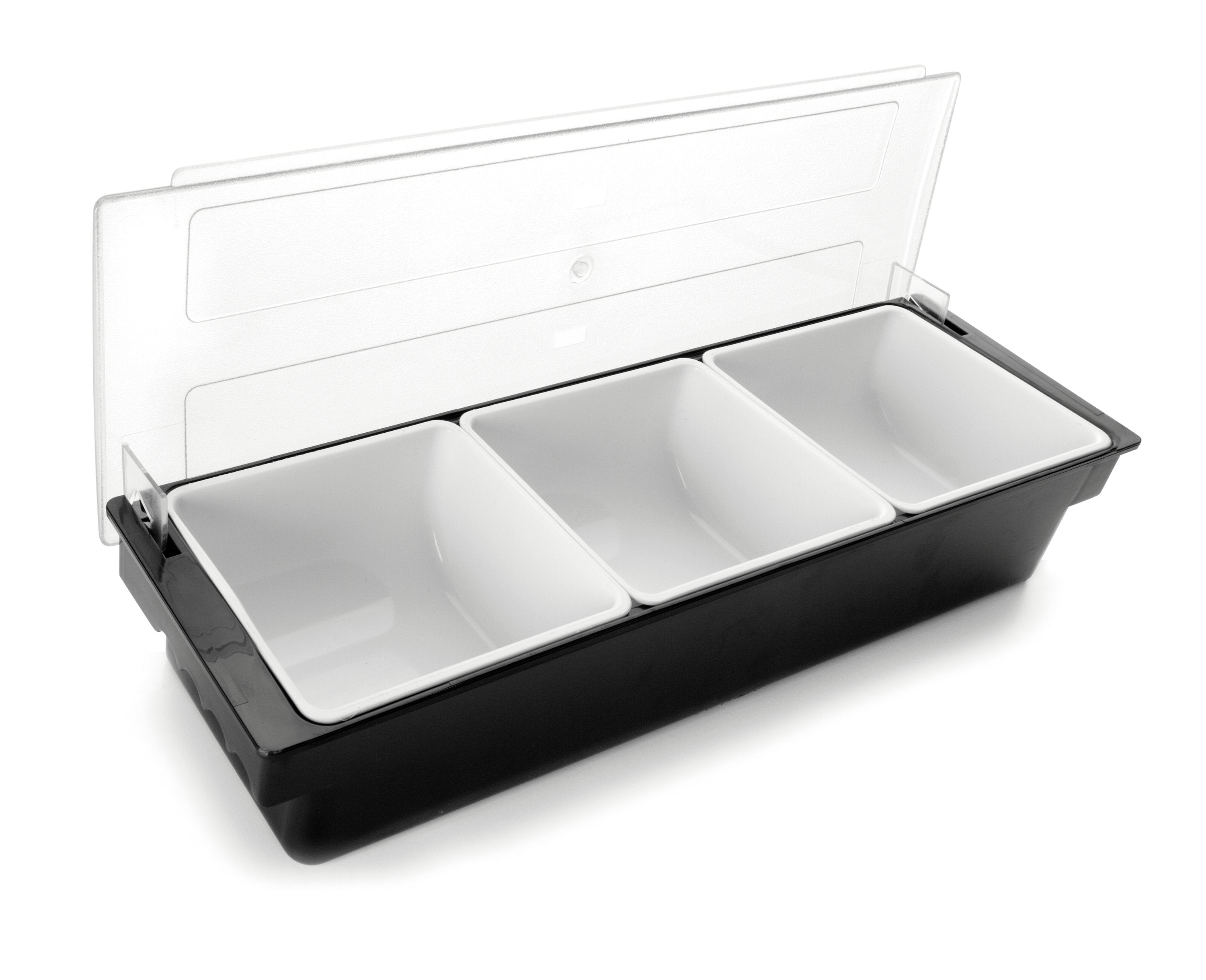 Recipiente para condimentos 3 compartimentos 1000 ml